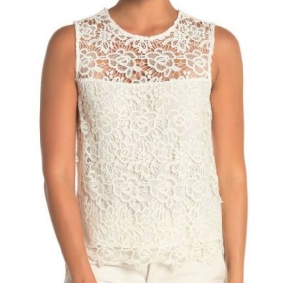 Nanette Lepore Tops - Nanette Lapore Gorgeous Lace Top EUC